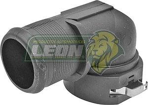 CONECTOR RADIADOR INFERIOR HYUNDAI ELANTRA 21-22 1.6L, IONIQ 17-22 1.6L, SONATA 16-19 2.0L, TUCSON 14-21 2.0L, KIA FORTE 14-16 1.6L, FORTE5 14-18 1.6L, NIRO 17-21 1.6L, OPTIMA 16-20 1.6L, OPTIMA 16-20 2.0L, OPTIMA 16-20 2.4L, SOUL 17-19 1.6L (120-011)