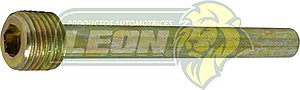 TORNILLO CALIPER MOTOCICLETA (UNIVERSAL) LARGO: 64 mm, GRUESO: 6 mm, ROSCA: 10 mm