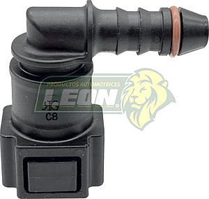 CONECTOR FILTRO GASOLINA 90° Ø: 7.89 (ID6)