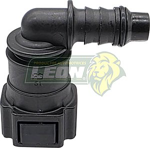CONECTOR FILTRO GASOLINA 90° Ø: 9.89 (ID8)