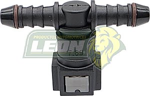 TEE CONECTOR FILTRO GASOLINA 90° Ø: 7.89 (ID6) 3 VÍAS