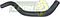 MANGUERA RAD. SUP. FORD CROWN VICTORIA 98-02 4.6L, LINCOLN TOWN CAR 00-02 4.6L (F8AC8B274AB,  F8AZ8260AA , F8AZ8260AB)