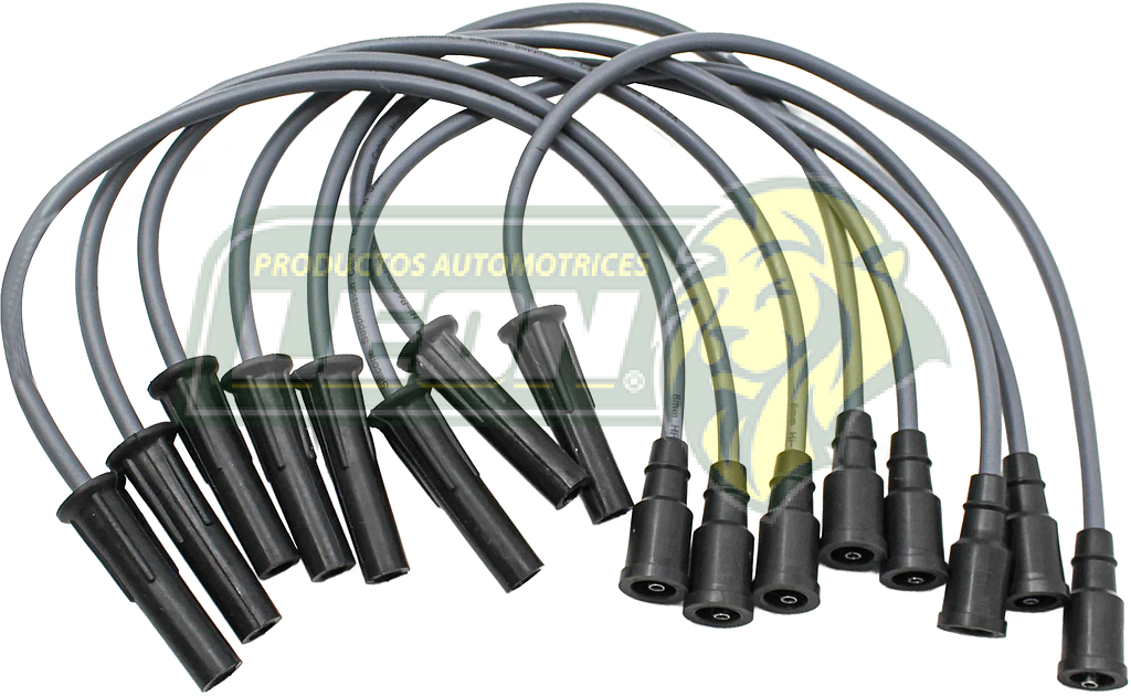 JUEGO DE CABLE BUJIA FORD F250, F350, F450 SUPER DUTY V8 11-17, 6.2L