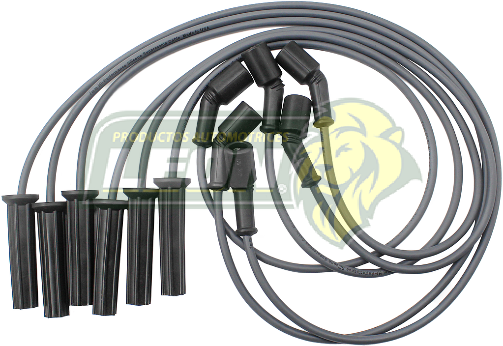 JUEGO DE CABLE BUJIA G.M. EXPRESS VAN, SILVERADO V6 07-10 4.3L VORTEC