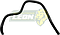 MANGUERA CALEACCION VW GOLF A4 V6 2.8L 99-01, JETTA A4 V6 2.8L 2000, G.M. BLAZER V6 4.3L 96-05, S10 BLAZER V6 4.3L 96-04, GMC JIMMY V6 4.3L 96-05, SONOMA V6 4.3L 96-04, OLDSMOBILE BRAVADA V6 4.3L 96-01, ISUZU HOMBRE V6 4.3L 97-00, (DEPOSITO A TEE) (15729000) Ø: 15 mm, L: 350x500 mm, LONGITUD: 880 mm