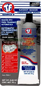 SILICON NEGRO BLISTER 70 gr. (PARA TRANSMISION AUTOMATICA)