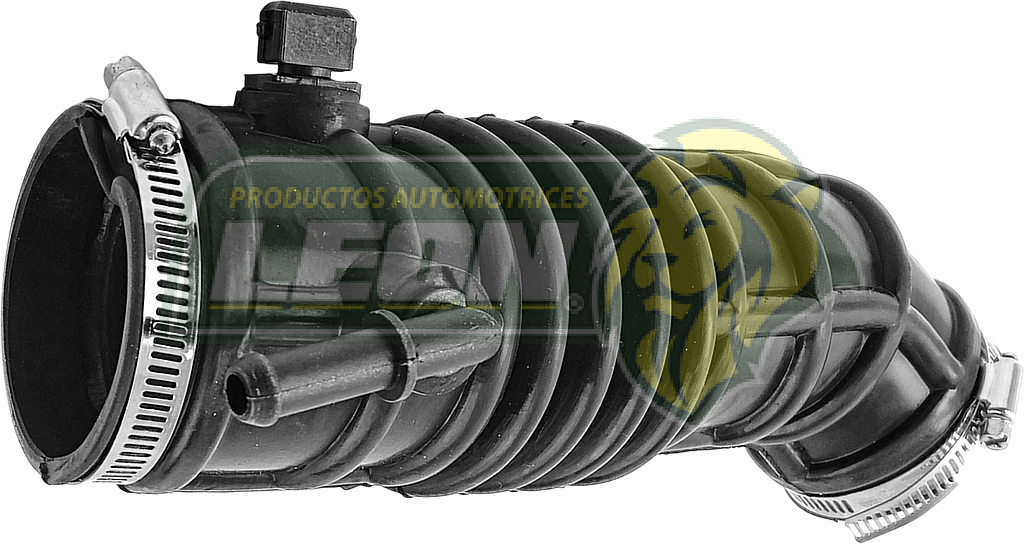 MANGUERA TOMA DE AIRE G.M. AVEO 1.6L 07-17, PONTIAC G3 07-10  1.6L (INCLUYE ABRAZADERA Y SENSOR)