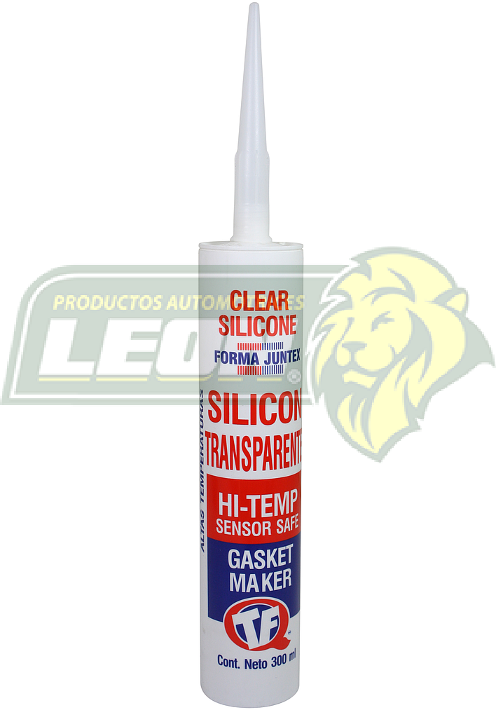 SILICON TRANSPARENTE CARTUCHO 300 ml