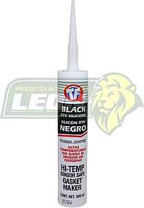 SILICON NEGRO CARTUCHO 300 ml