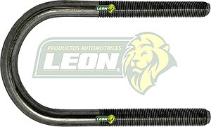 ABRAZADERA SUSPENSION CARROCERIA-MUELLE 9/16x2” 3/4x6R REDONDA