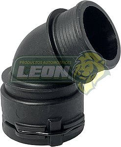 CONECTOR RADIADOR INFERIOR VW TOUAREG 3.2L 04-07, TOUAREG 3.6L 07-08, AUDI Q7 3.6L 07-10 PLASTICO (120-326)