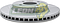 DISCO FRENO NISSAN MARCH 4C, 1.6L 11-18, NOTE 14-17, RENAULT SCALA 11-13, TIIDA 12-13, VERSA 12-18 (DELANTERO) 260x44 mm DYNAMIK
