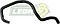 MANGUERA REFRIG. RENAULT FLUENCE L4 2.0L 11-17 (A DEPOSITO DE ANTICONGELANTE) (217410022R) Ø: 18 mm, L: 200x450 mm, LONGITUD: 78 mm
