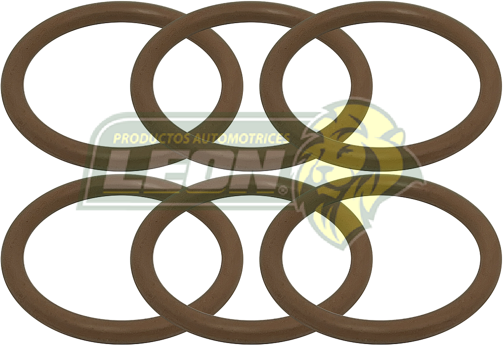LIGAS INYECTORES MERCEDES BENZ (KIT c/6 pzas. VITON)