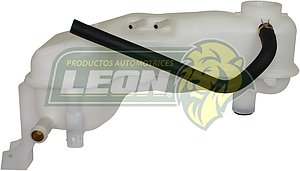 DEPOSITO ANTICONGELANTE G.M. CAVALIER, PONTIAC SUNFIRE 95-05, MALIBU 2.2, 2.4L 97-04, PONTIAC GRAND AM 2.4L 99-05 (22712361, 6712361) (SIN TAPON) QUEZADA