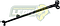 VARILLA DIRECCION NISSAN D21 87-90 2.4L (CENTRAL)