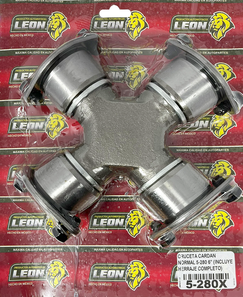 CRUCETA CARDAN NORMAL 5-280 6” (INCLUYE HERRAJE COMPLETO)