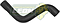 MANGUERA RAD. INF. VW GOLF A4 L4 2.0L 95-00, CABRIO L4 2.0L 95-02, JETTA A3 L4 1.8L 94-95, M. BENZ L4 2.0L 93-98 (1H0121051C, 1H0121051L) Ø: 30 mm, L: 250x200 mm, LONGITUD: 340 mm