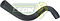 MANGUERA RAD. INF. VW EUROVAN L5 2.5L 01-05 (S/AA, CARROCERIA LARGA) (7D0121049AQ) Ø: 30 mmx35 mm, L: 250x570 mm