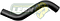 MANGUERA RAD. SUP. TOYOTA PASEO L4 1.5L 92-95, TERCEL L4 1.5L 83-89, SUBARU OUTBACK H6 3.6L 2012, TRIBECA H6 3.6L 08-14 (1657111210, 1657111110) Ø: 26 mm, L: 80x260 mm, LONGITUD: 290 mm