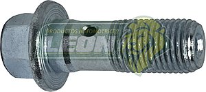 TORNILLO HEXAGONAL FRENO PURGADOR GMC SAVANA 1500 03-08 R.T. 10x1.0x36.6 mm, LL: 11 mm (HO273K)