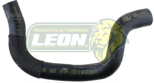 MANGUERA RAD. INF. TOYOTA LAND CRUISER L4 4.5L 03-04 (1657175100) Ø: 33 mm, L: 180x320 mm, LONGITUD: 570 mm