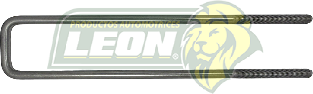 ABRAZADERA SUSPENSION CARROCERIA-MUELLE 3/4x3” 1/2x 23” FINA