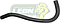 MANGUERA RAD. SUP. VW PASSAT L4 1.8L 1991, MITSUBISHI MIRAGE L4 1.5L 91-92, HONDA ACCORD L4 2.0L 96-89, CIVIC L4 1.3L 80-83 PRELUDE L4 2.0L 85-87 (19502671000) Ø: 26 mm, L: 180x500 mm, LONGITUD: 600 mm