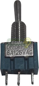 SWITCH MINI DE PALANCA 2 PASO ON/OFF/ON TUNIX METALICO (MIN. 10 PZ.)