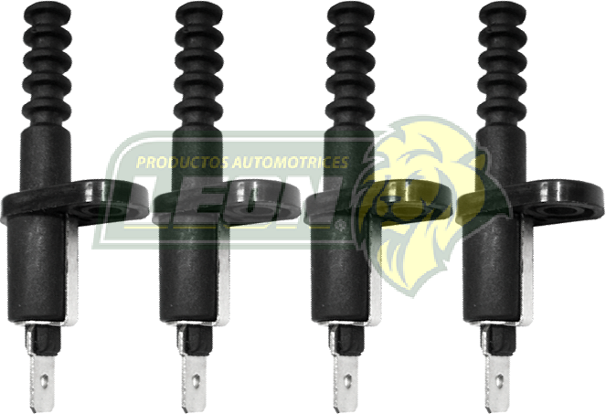 SWITCH PUERTA T/PINO RECORTABLE NEGRO T/O (JGO. c/4 pz,) (YZ8006)