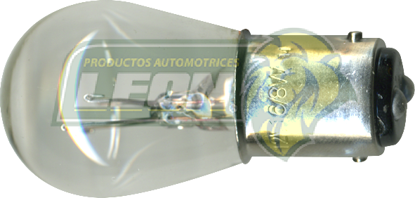 FOCO 1176 2 POLOS 12V 21/6 CP, P/PAREJAS BOMBILLA GDE. (S25, BA15D)