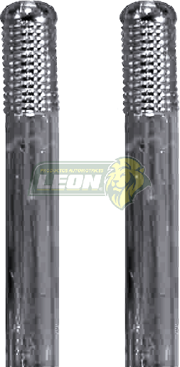 SEGURO o BOTON DE PUERTA VW SEDAN, GOLF Y JETTA A2 Y A3, POINTER 97-05, CARIBE, ATLANTIC, SEAT CORDOBA E IBIZA 01-02 CROMADO ANTIRROBO T/O LISO (JGO. c/2 pz.)