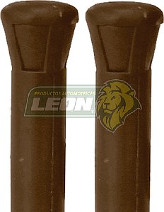 SEGURO o BOTON DE PUERTA DATSUN AUTO Y PICK-UP 70-83 PLASTICO CAFÉ T/O CABEZA CONICA (JGO. c/2 pz.)