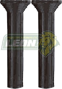 SEGURO o BOTON DE PUERTA V.A.M. RAMBLER NEGRO T/O CABEZA CONICA (JGO. c/2 pz.)