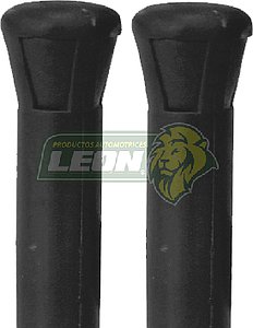 SEGURO o BOTON DE PUERTA DATSUN AUTO Y PICK-UP 70-83 PLASTICO NEGRO T/O CABEZA CONICA (JGO. c/2 pz.)