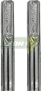 SEGURO o BOTON DE PUERTA VW 72-87 CROMADO ANTIRROBO T/O LISO (JGO. c/2 pz.)