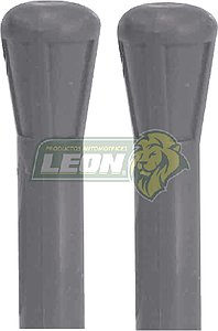 SEGURO o BOTON DE PUERTA NISSAN PICK-UP 2.4L D21 PLASTICO GRIS T/O CABEZA CONICA (JGO. c/2 pz.)