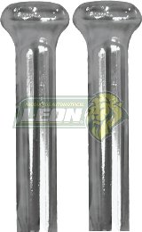 SEGURO o BOTON DE PUERTA G.M., FORD, CHRYSLER CROMADO T/O CABEZA DE GOTA (JGO. c/2 pz.)