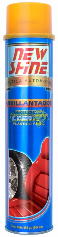 LUBRIVINIL ABRILLANTADOR MEGA JUMBO NEW SHINE (Cont. 394 gr / 676 ml)