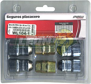 SEGURO TUERCAS LOCA RIN 12x1.50 mm (16TUERCA019CH)