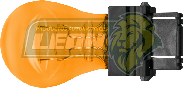 FOCO AMBAR 3157 2 POLOS 12V 27/7W W2.5x16q BASE PLASTICA  HELLA (F31068)