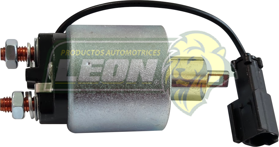 SOLENOIDE MARCHA HITACHI PMGR 12V CONECTOR 3T. NISSAN TSURU III, SENTRA 1.6L, D21 2.4L(23343-84A07, ZM2719, SNLS621B, 37406)