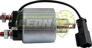 SOLENOIDE MARCHA HITACHI PMGR 12V CONECTOR 3T. NISSAN TSURU III, SENTRA 1.6L, D21 2.4L(23343-84A07, ZM2719, SNLS621B, 37406)