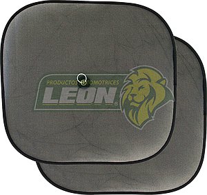 CORTINA NYLON C/CHUPON RECTANGULAR CHICA 40x38 cm (PAR)