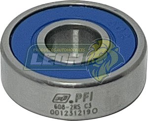 BALERO 608 2RS MARCHA DELCO NIPPONDENSO LADO COLECTOR SELLO, HULE 8x22x7 mm