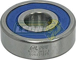 BALERO 6200 2RS ALTERNADOR MOTOROLA PARIS SHONE, MARCHA DELCO, SERIE 28MT, 10x30x9 mm (6-200-4)