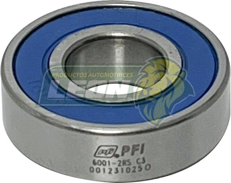 BALERO 6001 2RS ALTERNADOR HITACHI LADO COLECTOR 12x28x8 mm