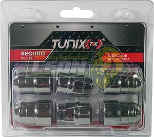 SEGURO DE RIN 1/2 20H TUERCA CABEZA LOCA TUNIX
