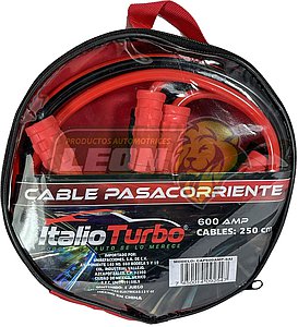 CABLE PASACORRIENTE 600 AMPS, 250 cm ITALIO TURBO