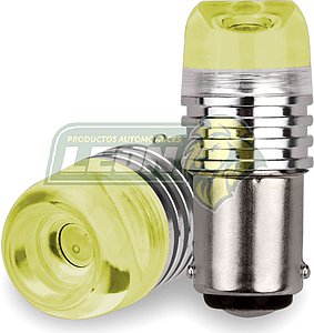 FOCO 1141 DE 3 LEDS CON CAPUCHA Y FLASH AMARILLO